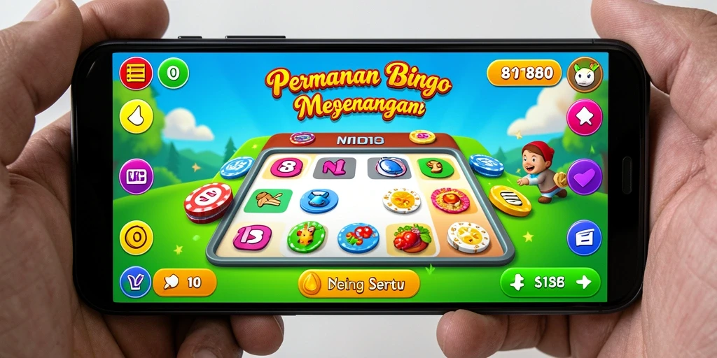 Tangkapan layar permainan Bingo 8180 yang menarik dan interaktif.