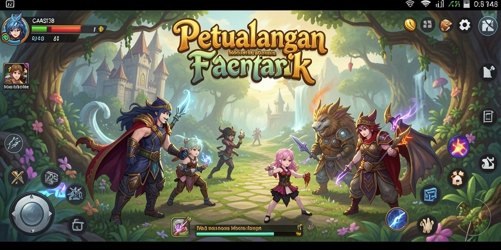 Tampilan gameplay petualangan seru di CADAS138.