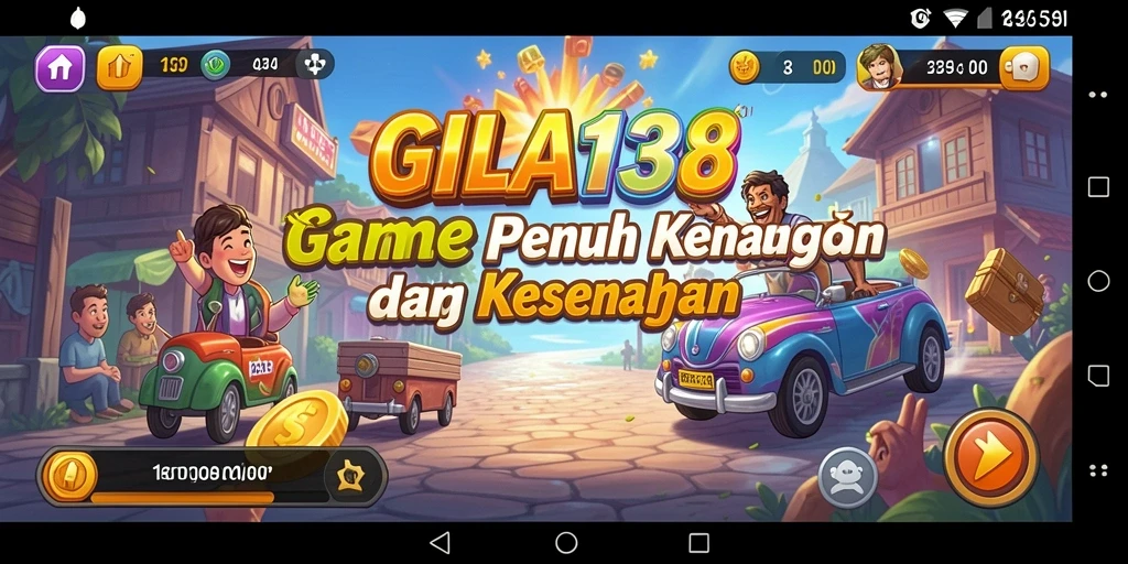Tampilan gameplay GILA138 dengan aksi seru dan level menantang.