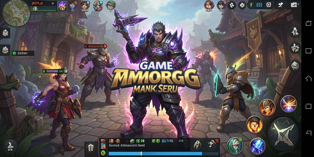 Gameplay seru JKTPLUS dengan aksi mendebarkan di dunia MMORPG.