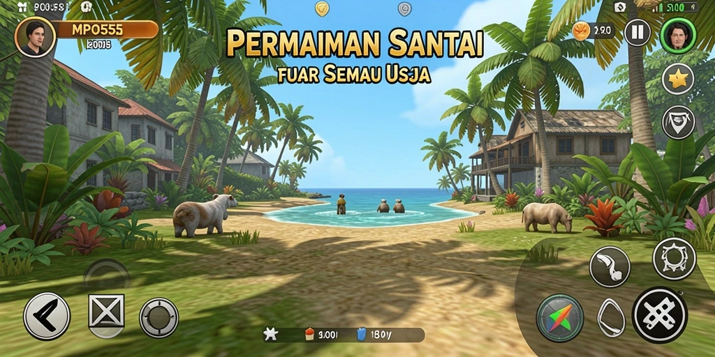 Tampilan permainan MPO555 yang ceria dan mengasyikkan.