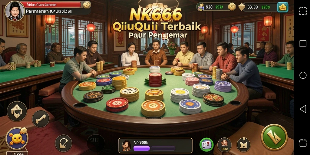 Tangkapan layar gameplay NK666 dengan tampilan mendebarkan.