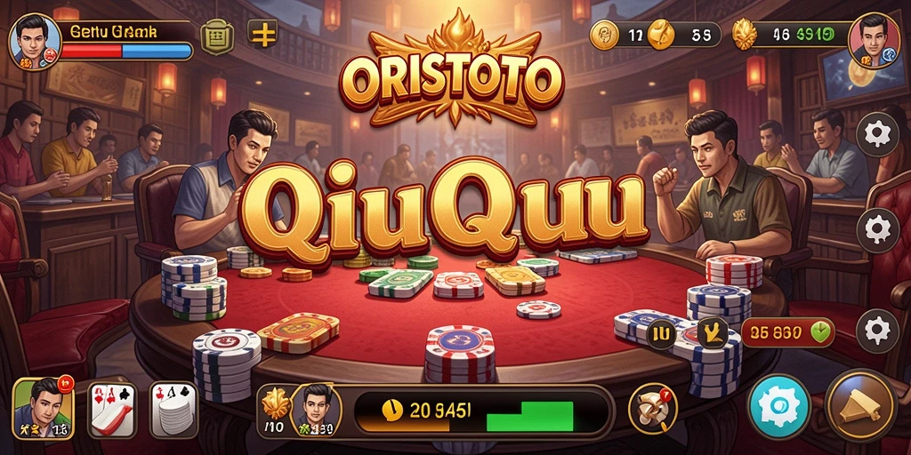 Gameplay seru QiuQiu di ORISTOTO yang mengasyikkan.